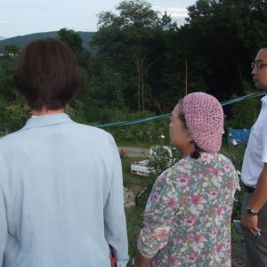 岐阜県中津川市の森の合板協同組合を見学。中津川市の産廃計画予定地を視察しました
